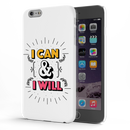 I can and I will Printed Slim Cases and Cover for iPhone 6 Plus