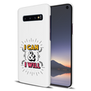 I can and I will Printed Slim Cases and Cover for Galaxy S10