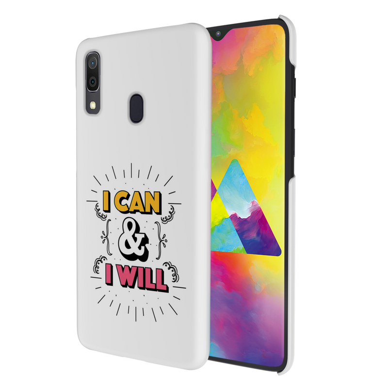 I can and I will Printed Slim Cases and Cover for Galaxy A20