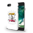 I can and I will Printed Slim Cases and Cover for iPhone 8