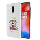I can and I will Printed Slim Cases and Cover for OnePlus 7