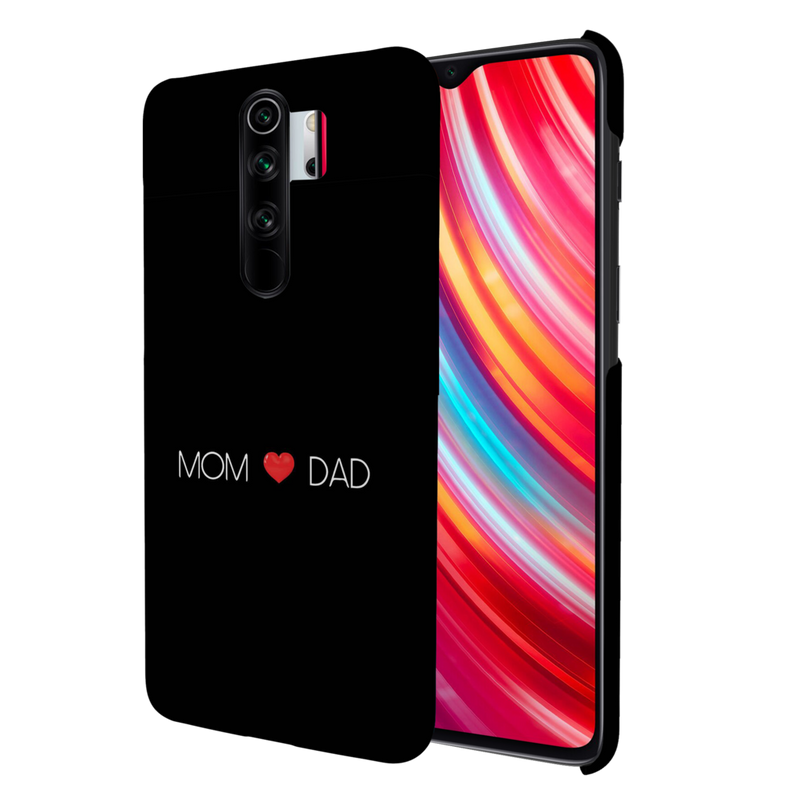 Mom and Dad Printed Slim Cases and Cover for Redmi Note 8 Pro