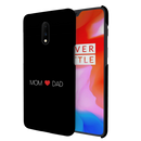 Mom and Dad Printed Slim Cases and Cover for OnePlus 7