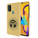 Music is all i need Printed Slim Cases and Cover for Galaxy M30S
