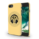Music is all i need Printed Slim Cases and Cover for iPhone 8