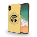 Music is all i need Printed Slim Cases and Cover for iPhone X