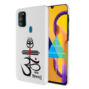 OM namah siwaay Printed Slim Cases and Cover for Galaxy M30S