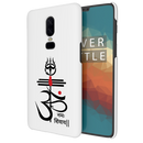 OM namah siwaay Printed Slim Cases and Cover for OnePlus 6
