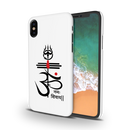 OM namah siwaay Printed Slim Cases and Cover for iPhone X