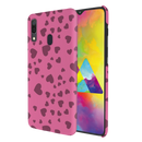 Pink Hearts Printed Slim Cases and Cover for Galaxy A30