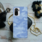 Blue and White Camouflage Printed Slim Cases and Cover for Redmi Note 10