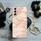 Cream and White Camouflage Printed Slim Cases and Cover for Galaxy S21