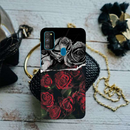 Dark Roses Printed Slim Cases and Cover for Galaxy M30S
