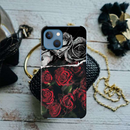 Dark Roses Printed Slim Cases and Cover for iPhone 13
