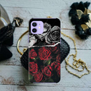Dark Roses Printed Slim Cases and Cover for iPhone 12 Mini