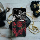 Dark Roses Printed Slim Cases and Cover for Pixel 4A