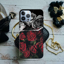 Dark Roses Printed Slim Cases and Cover for iPhone 13 Pro