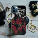 Dark Roses Printed Slim Cases and Cover for iPhone 12 Pro Max