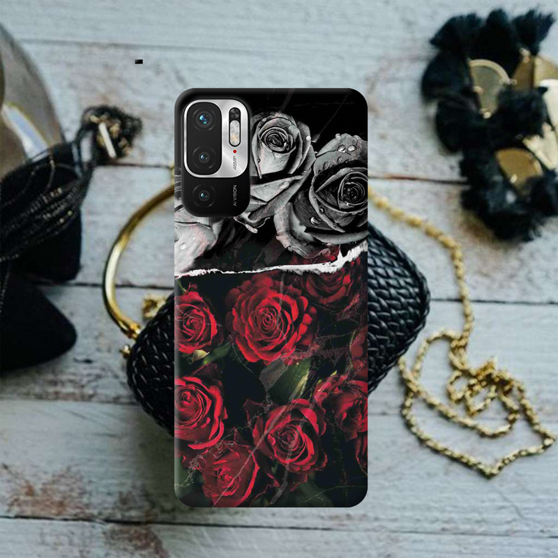 Dark Roses Printed Slim Cases and Cover for Redmi Note 10T
