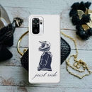 Just Ride Printed Slim Cases and Cover for Redmi Note 10