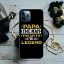 Papa the legend Printed Slim Cases and Cover for iPhone 12 Pro Max