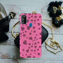 Pink Hearts Printed Slim Cases and Cover for Galaxy M30S