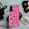 Pink Hearts Printed Slim Cases and Cover for Galaxy S20 Plus