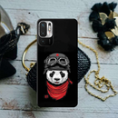 Rider Panda Printed Slim Cases and Cover for Redmi Note 10T