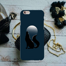 Wolf howling Printed Slim Cases and Cover for iPhone 6