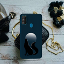 Wolf howling Printed Slim Cases and Cover for Galaxy M30S