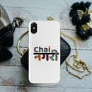 Chai Nagri Printed Slim Cases and Cover for iPhone XS