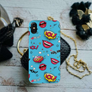 Kiss me Printed Slim Cases and Cover for iPhone X