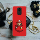Mario Printed Slim Cases and Cover for Redmi Note 9