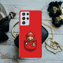 Mario Printed Slim Cases and Cover for Galaxy S21 Ultra