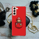 Mario Printed Slim Cases and Cover for Galaxy S21