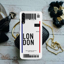 London Ticket Printed Slim Cases and Cover for Galaxy A50S