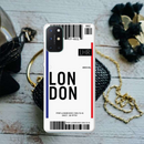 London Ticket Printed Slim Cases and Cover for OnePlus 8T