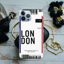 London Ticket Printed Slim Cases and Cover for iPhone 13 Pro Max