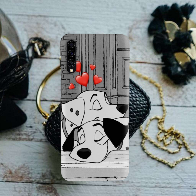 Dogs Love Printed Slim Cases and Cover for Galaxy A50