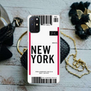 New York ticket Printed Slim Cases and Cover for OnePlus 8T