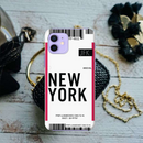 New York ticket Printed Slim Cases and Cover for iPhone 12 Mini
