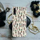 Feather pattern Printed Slim Cases and Cover for Galaxy A30S