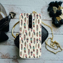 Feather pattern Printed Slim Cases and Cover for Redmi Note 8 Pro