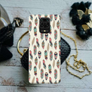 Feather pattern Printed Slim Cases and Cover for Redmi Note 9 Pro Max