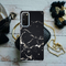 Dark Marble Printed Slim Cases and Cover for Galaxy S20 Plus