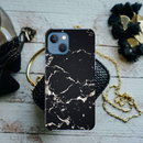 Dark Marble Printed Slim Cases and Cover for iPhone 13