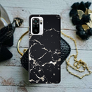Dark Marble Printed Slim Cases and Cover for Redmi Note 10