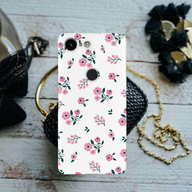 Pink florals Printed Slim Cases and Cover for Pixel 3 XL