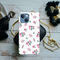 Pink florals Printed Slim Cases and Cover for iPhone 13 Mini