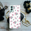 Pink florals Printed Slim Cases and Cover for OnePlus Nord 2